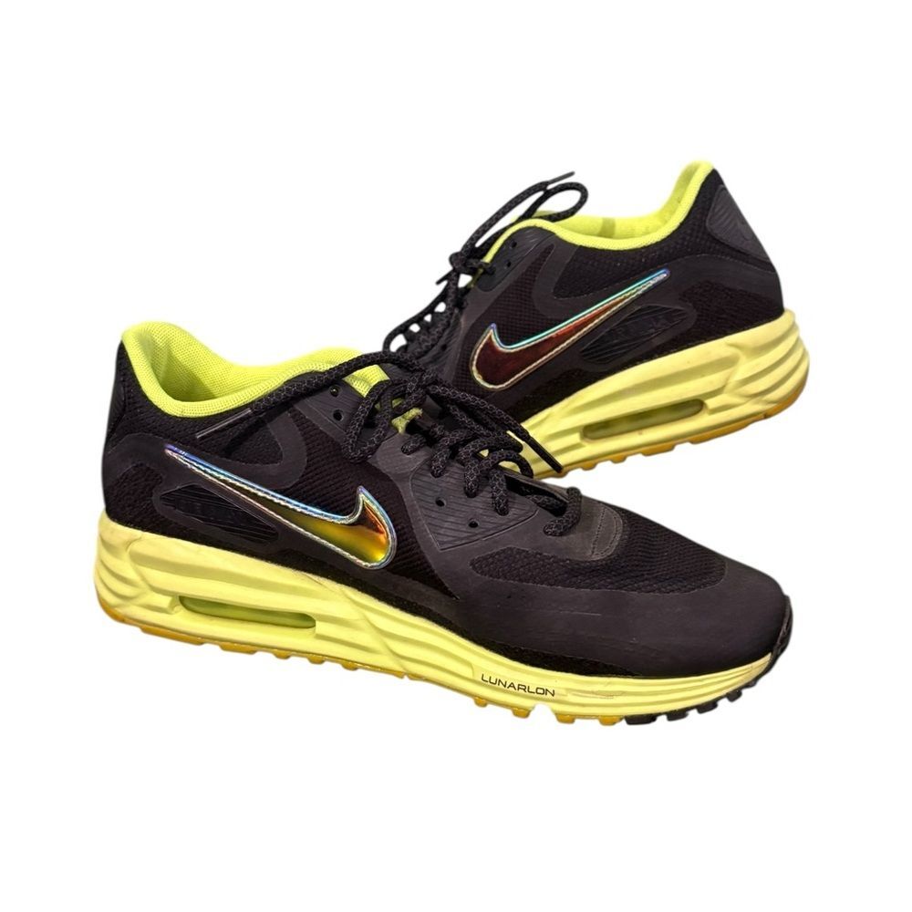 Nike Air Max LUNARLON Running Workout Sneaker Shoe Women Size 9 Style 631762 006